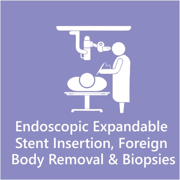 Endoscopic Expandable stent insertion