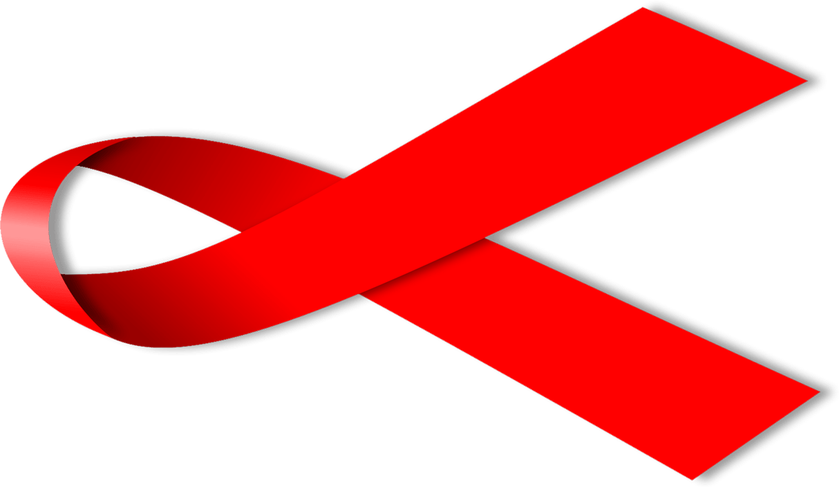HIV aids Ribbon
