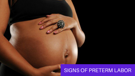 signs of preterm labor